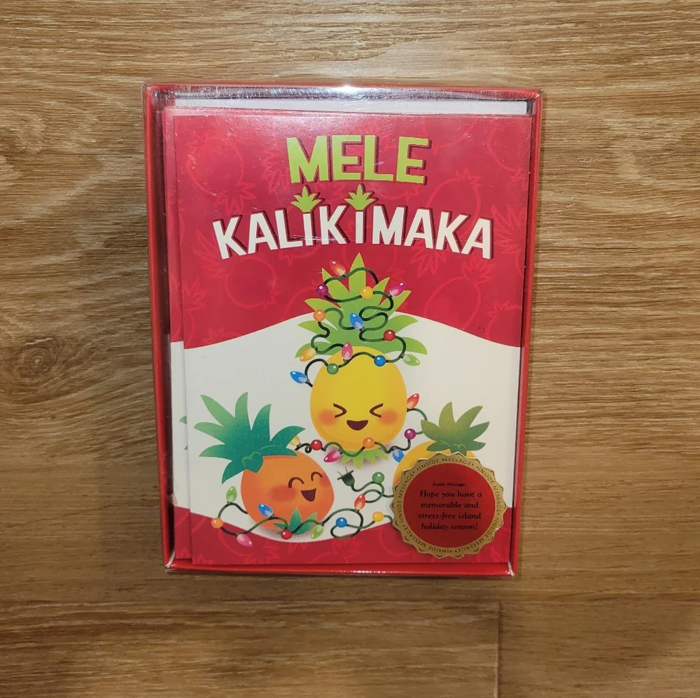 Island Heritage Hawaiian Mele Kalikimaka Island Holiday Christmas Cards New